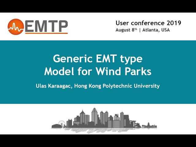 Generic EMT type Model for Wind Parks